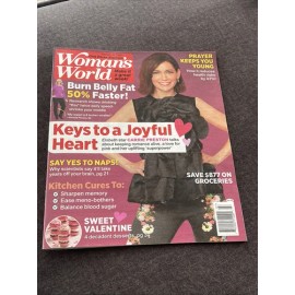 Woman’s World Magazine February 17 2025 Issue • Carrie Preston • Prayer • Naps