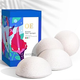 Esponjas Faciales Konjac Limpieza Tratamientos Paquete 100 Naturales Libres Microplásticos Tóxicas Biodegradables Ecológicas Empaque