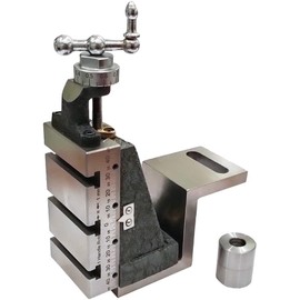 MachEl Mini Vertical Milling Slide Mounted on Z Type Angle Plate -Direct Fit for Mini Lathe Machine (Without Clamp)