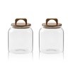Sweejar Glass Jars for Laundry Room Organization, Half-Gallon Laundry Pods
