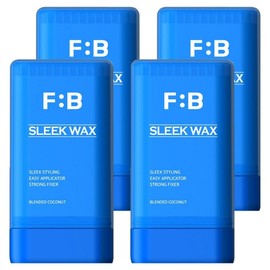 Forbut Slick Down Fine Hair Fixing Comb Stick Hair Wax, 4 Pieces, 15g / 포뷰트 슬릭 다운 잔머리고정 빗살형 스틱 헤어왁스, 4개, 15g