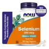 Now Foods  Selenio  Antioxidante Poderoso  Libre de Levadura  Libre de Soya y Glten  180 Caps Veganas                                                 
