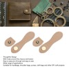 5 Set Leather Snap Buckles Soft Wearable DIY Sewing Leather