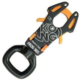 Kong Frog 360 Textile Terminal Block Orange Plastic Clamp Connector