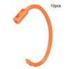 10PCS Plastic Lightweight Good Elasticity Farm Bull Nose Ring Accessory