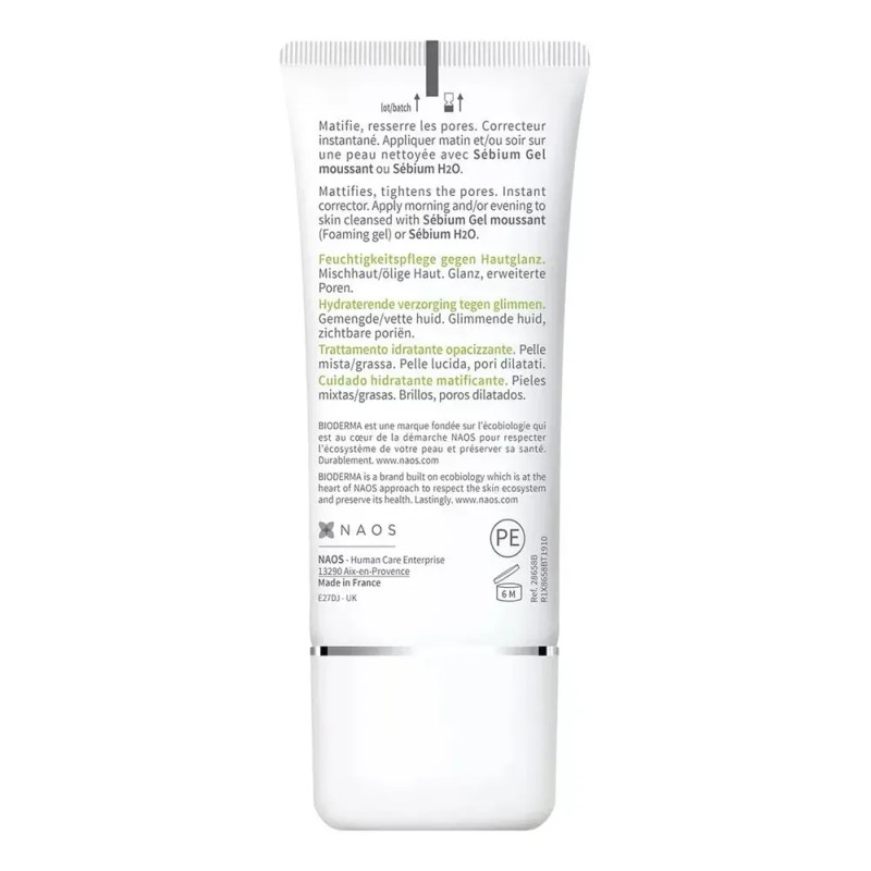 Crema Sebium Mat Control Bioderma