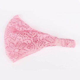 DRESHOW 8 Pieces Women Fashion Lace Elastic Head Wrap Turban Head Band Hair Accessories, 8 Pack B, One Size