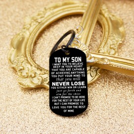 Ibiwe Men For Later Items Christmas Gifts For Son From Mom Dad Teens Stocking Stuffers For Men Teen Boys Kids Gifts Son Birthday Keychain Teens Stocking Stuffers For Teen Boys