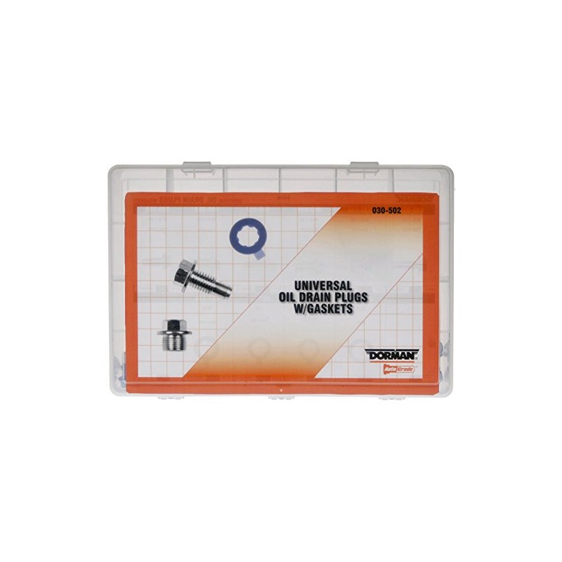Dorman 030-502 Universal Oil Drain Plug And Gasket Tech Tray