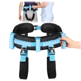 NIdreamCE Gait Belt Transfer Belts with 7 Handles and 2 Leg straps for Seniors,Medical Nursing Safety Patient Assist for Elderly, Disabled, Physical Therapy, Caregivers,with Quick Release Buckle