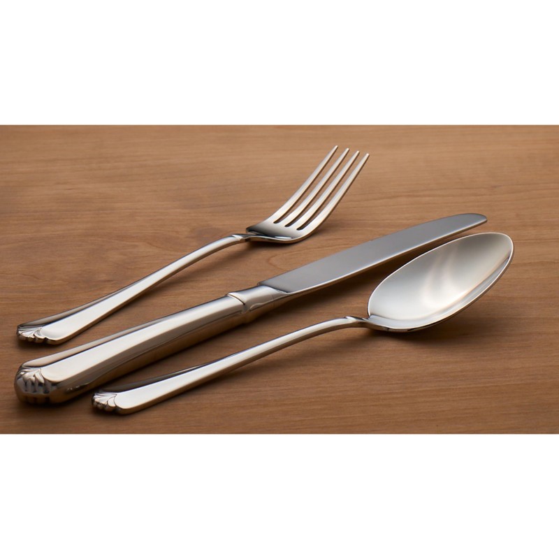 Oneida Golden Juilliard 5 Piece Fine Flatware Set, 18/10 Stainless,