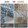 Yimobra Fluffy Plush Bath Mat, Super Shaggy Soft Comfortable Non