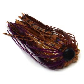 Harmony Fishing – Quick Change Modular Umbrella Skirts for Fishing Jigs, Spinnerbaits, Buzzbaits, Lures, Baits (10 Pack) (PB&J)