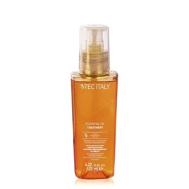TEC ITALY Essential Oil Tratamiento 125 ml | Aceite Capilar Concentrado para Cabello Dañado | Nutre, Suaviza y Humecta | Ligero, Sin Residuos | Ingredientes Naturales ProfesionalNaturales, para Cabello Sobrepasado