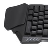 One Handed Gaming Keyboard 35 Keys Portable Gaming Keypad Backlight