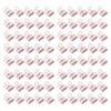 19mm 80pcs Binder Clips Strong Clamping Force Metal Hollow Tail