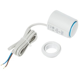 Möhlenhoff K11111 Actuator for Underfloor Heating 230 V, Type VA80 Suitable for Heimeier/Kermi/Roth/Herb/Thermoval and Others, Light Grey
