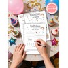 30PCS Boho Rainbow Baby Shower Games, Boho Predictions and Advice
