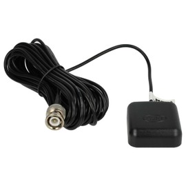 vhbw GPS Antenna Compatible with Garmin GPSMap 296 Navi - Magnetic Base 5M with BNC Connector