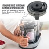 DRELD Outer Bowl Lid Replacement for Ninja NC301/NC299AMZ/NC300 Ice Cream