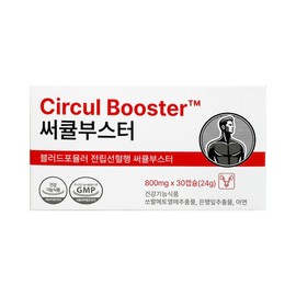블러드포뮬러 전립선혈행 써큘부스터 800mg x 30캡슐 1개 / 써클 Blood Formula Prostate Blood Circulation Circul Booster 800mg x 30 Capsules 1 Pack / Circle
