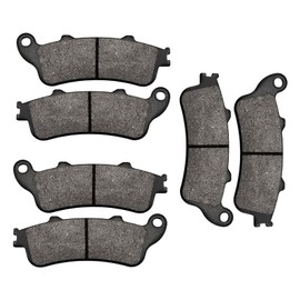 Front and Rear Brake Pads for Honda VTX 1800 VTX1800 All models 2002-2013, GL1800 Goldwing 1800 2001-2016, CBR1100XX Blackbird 1997-2003, VFR800F Interceptor, ST1100 ST1300
