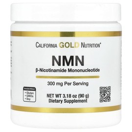 California Gold Nutrition, NMN Powder, 90g (3.18oz) / California Gold Nutrition (캘리포니아골드뉴트리션), NMN 분말, 90g(3.18oz)