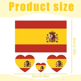 VYIBPDY 40 Temporary Tattoos Country Flag National Flag Football Team Sticker Nations League 2024 2025 Nations League Face