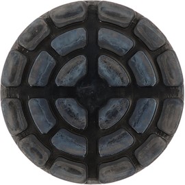 KS Tools 160.0470 Rubber Plate 08 for Ravaglioli/Sirio/Space Lifting Platforms, Diameter 130 mm