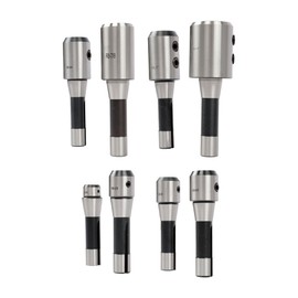 kimllier 1/2 to 1-1/4 Inch R8 End Mill Holder Set 8Pcs 202-5310 Fit for Bridgeport Type Milling Machines