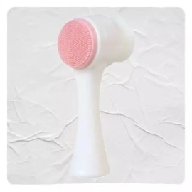 브러쉬 양면 모공브러쉬 추천 인기 세안브러쉬 세안솔 모공 Double Sided Pore Brush Recommended Popular Face Washing Brush Face Brush Pores [Color Random]