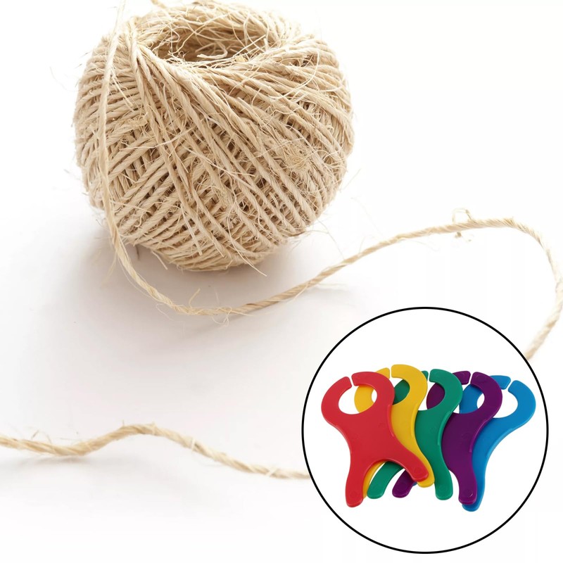 YUENPUN 50 PCS Large Yarn Bobbins Spool, Winding Thread Bobbin