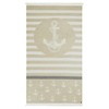 440s Pareo Beach Towel Anchor Sand Colour | MU-6530PA-A |