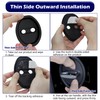 Car Door Latch Cover – 4PCS Universal Silicone Door Lock