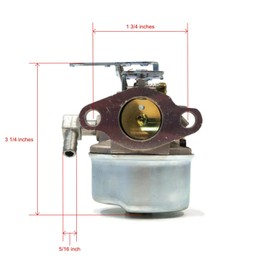 The ROP Shop Carburetor Carb for Yardmachines Sears Craftsman Murray Toro Snow Blower Thrower