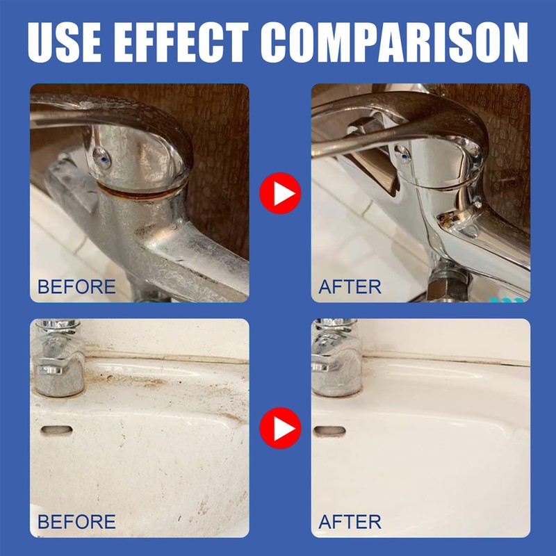 Generic Bathroom Descaler Stubborn Stains Cleaner, Luckydogs Multipurpose Bathroom Foam