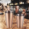Stainless Steel Sturdy Durable Cocktail Cup Shaker Bar Home Kitchen