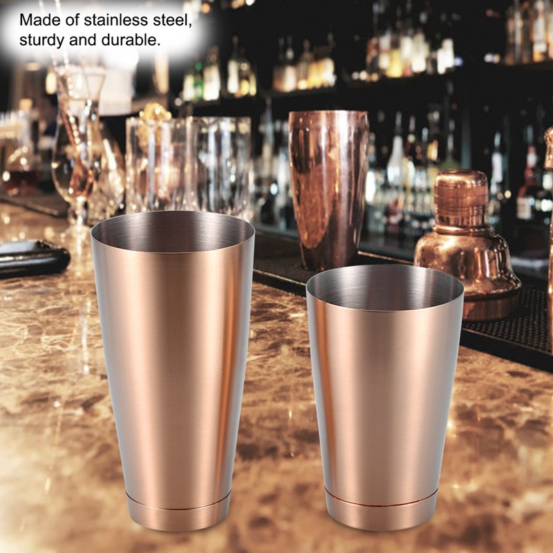 Stainless Steel Sturdy Durable Cocktail Cup Shaker Bar Home Kitchen