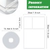 beinkmake 2Pcs Rectangle Valet Tray Router Template Round Acrylic Router