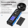 Handheld High Accuracy Anemometer Double Bearing 8-blade Fan Digital Anemometer