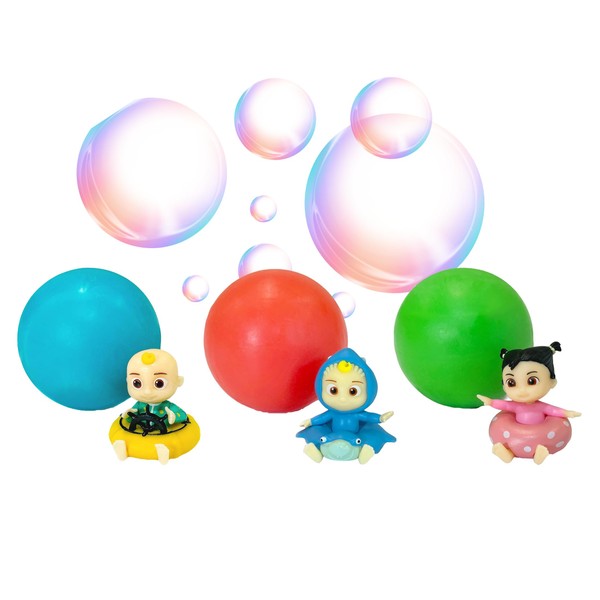 CoComelon SUDs SOAPrize Fun Pack - 3pk Includes Skipper JJ,