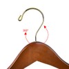 Quality Hangers Wooden Hangers Beautiful Sturdy Suit Coat Hangers with
