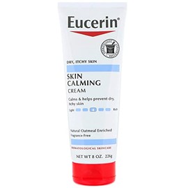 Eucerin Dry Skin Therapy Calming Creme, 8 oz (226 G) by Eucerin