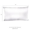 Spasilk Satin Pillowcase, Charmeuse Satin Pillowcase, Hypoallergenic Pillowcase, Queen Size-