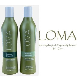 Champú y acondicionador nutritivo LOMA DUO 12 oz