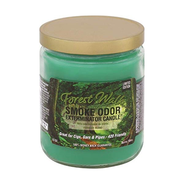 Smoke Odor Exterminator Candle 13oz jar, Forest Walk Limited Edition