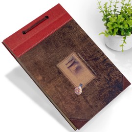 Photo Album Scrapbook, Photo Album, Adventure Book, Our Adventure Book Scrapbook with Color Cover 3D Alphabet Up Travel Scrapbook Memories Record, DIY Family Scrapbook Album 40 Page Vintage Book