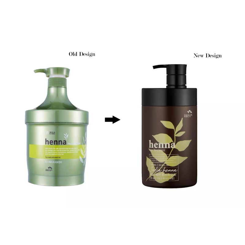 SOMANG COSMOCOS HENNA HAIR TREATMENT (PACK) 1000ml MADE IN KOREA