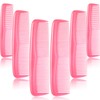 Leinuosen 12 Pieces Hair Combs Set Pocket Plastic Fine Tooth