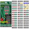 Ultimate Magnetic Toolbox Labels - Green Edition